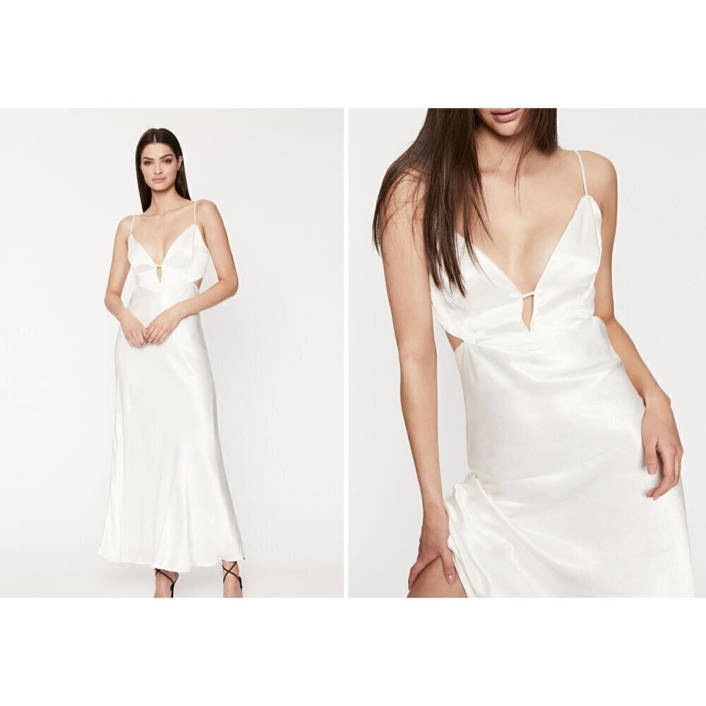New with Tags Karlotta Slip Dress In Ivory SZ 8